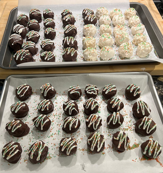 Chocolate Covered Peanute Butter Balls