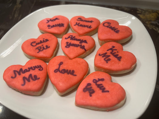 Mini Sweetheart Cookies