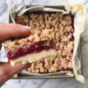 Fruit Crumble Squares