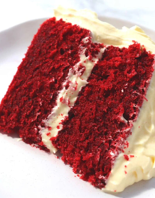 Heart Shaped Red Velvet Cake